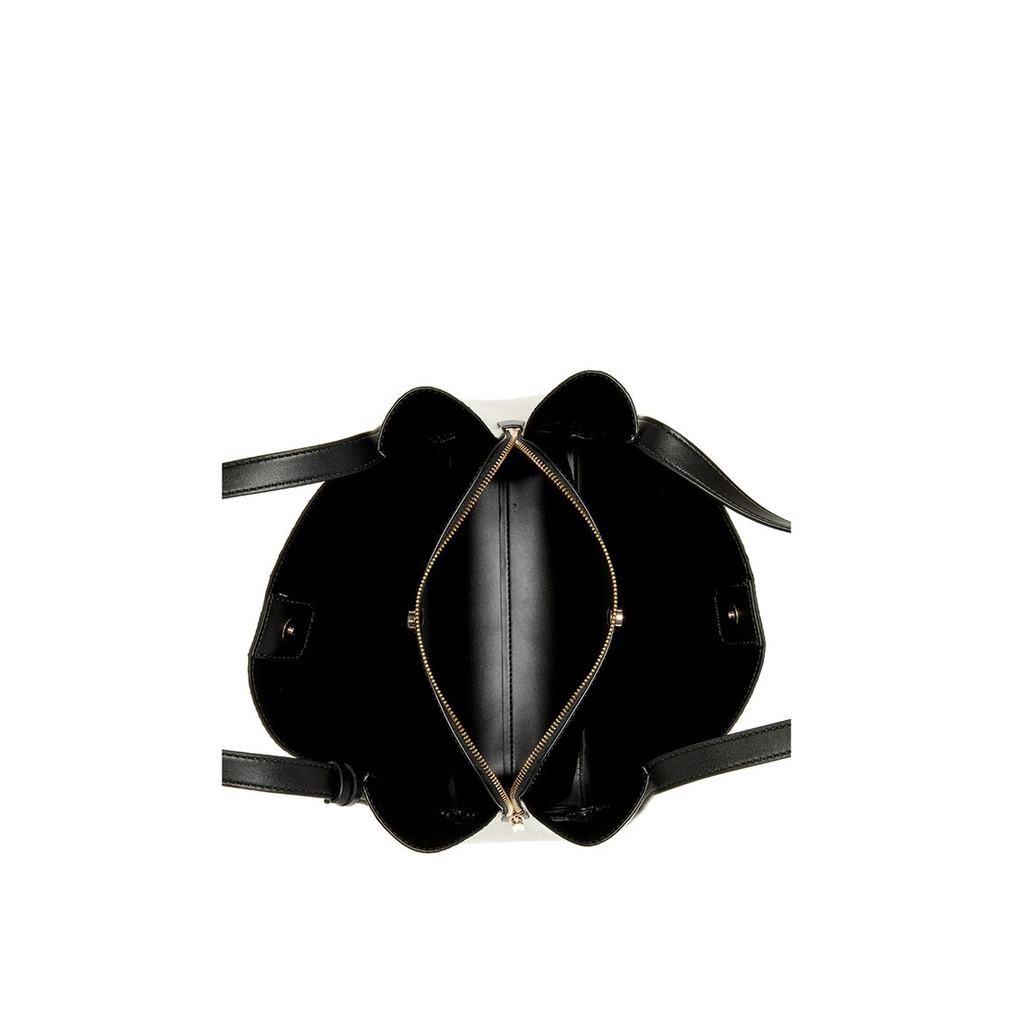 NICOLETTE GIRLFRIEND TOTE,NATURAL/BLACK