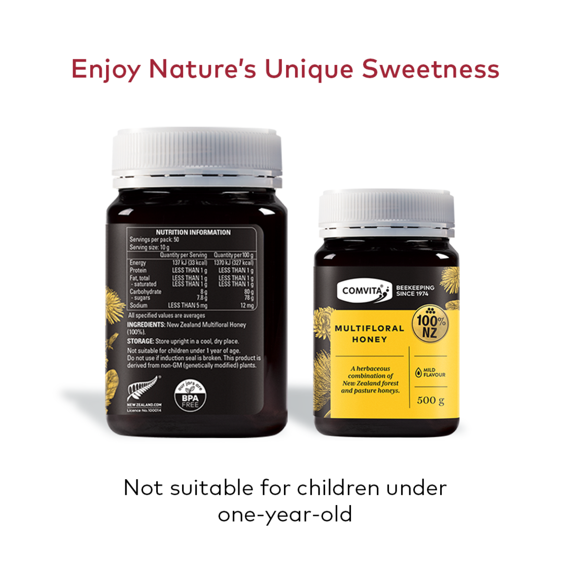 Comvita® Multifloral Honey 500g