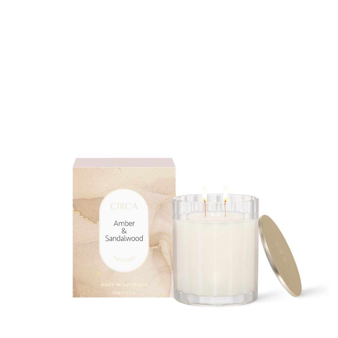Circa Soy Candle - Amber & Sandalwood