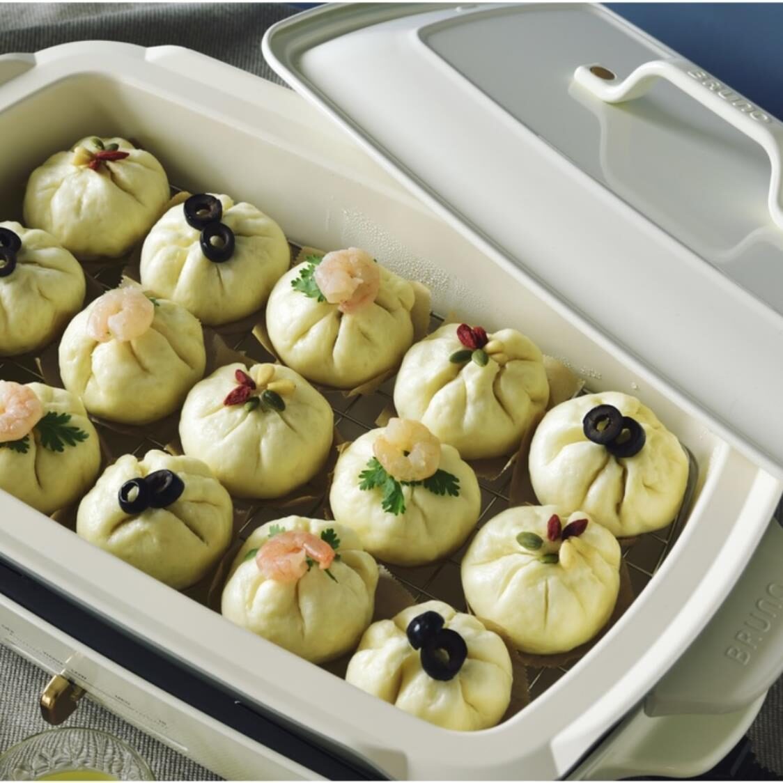 Bruno Grande Single Deep Pot With Steam Rack