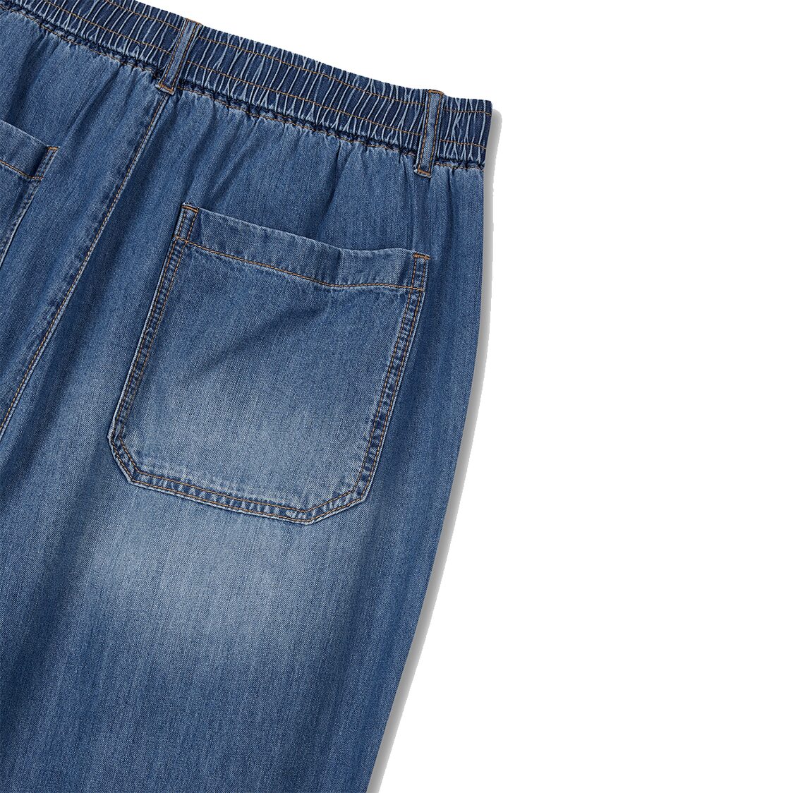 Studio Tomboy String Banded Denim Pants Blue