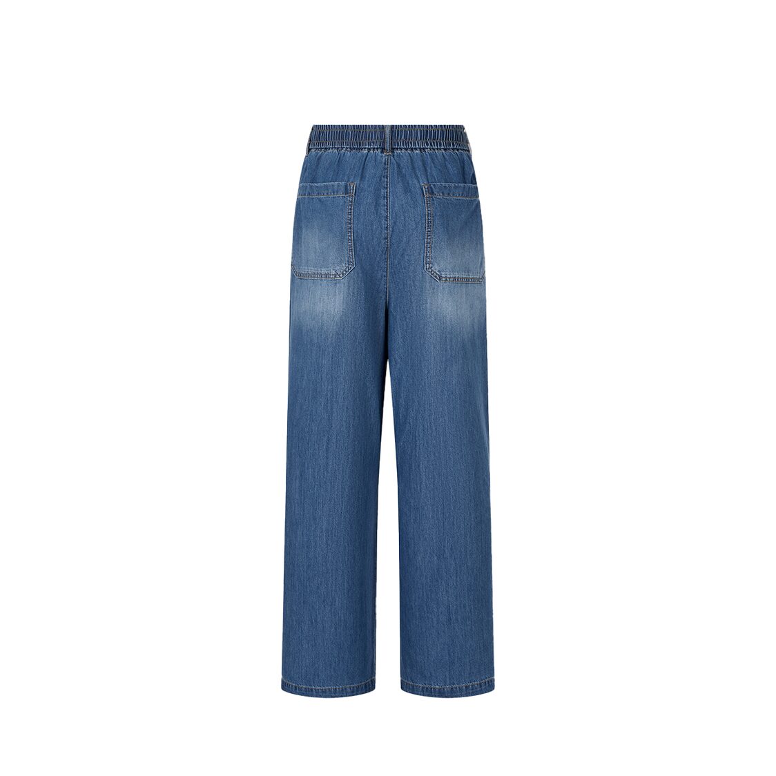 Studio Tomboy String Banded Denim Pants Blue
