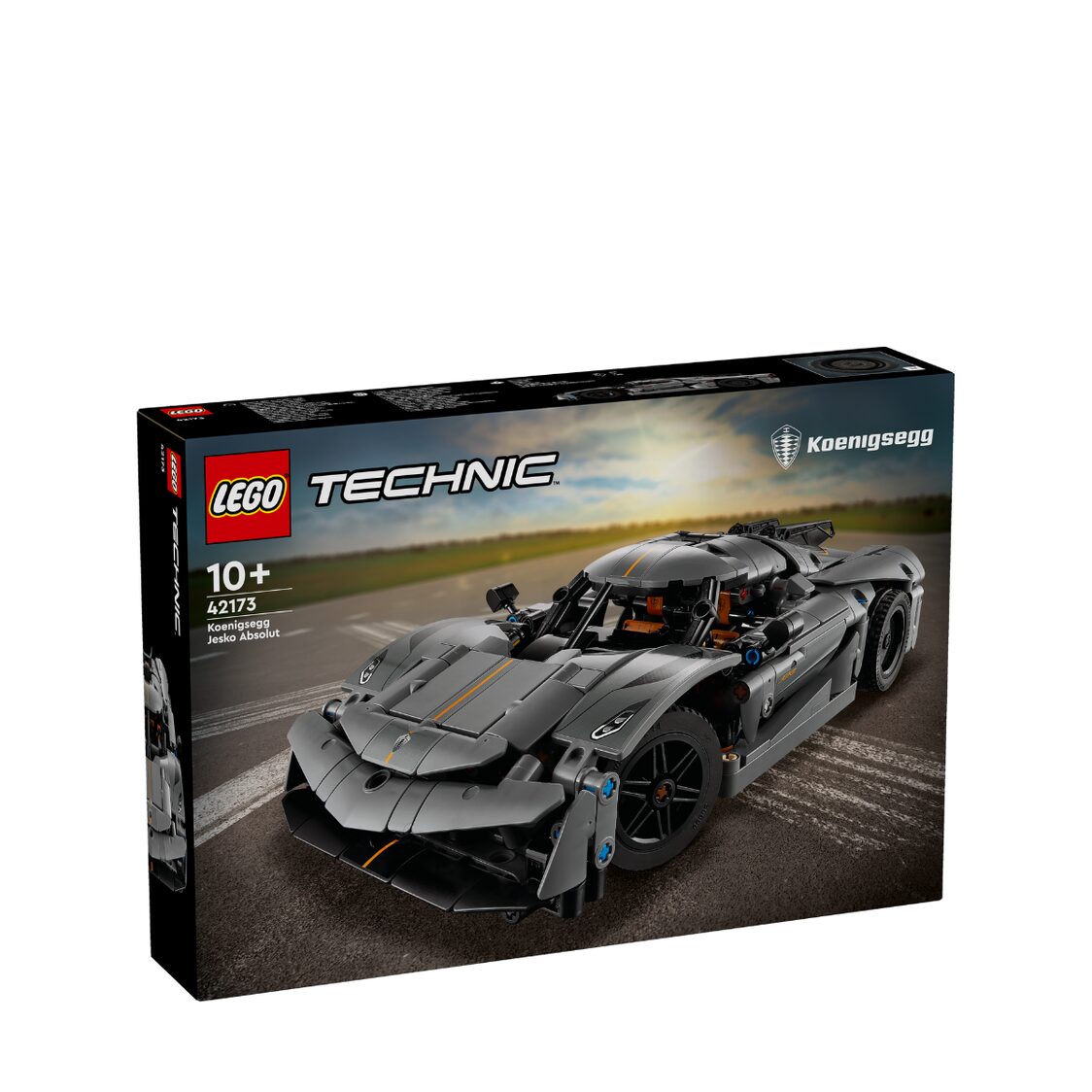 Lego Koenigsegg Jesko Absolut Gray Hypercar 42173