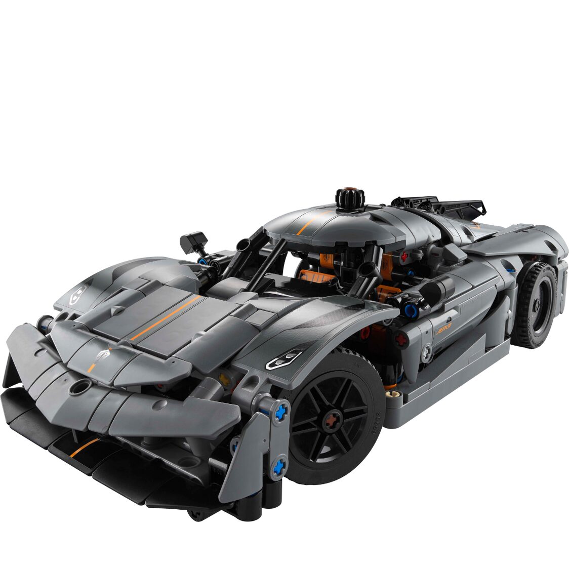 Lego Koenigsegg Jesko Absolut Gray Hypercar 42173