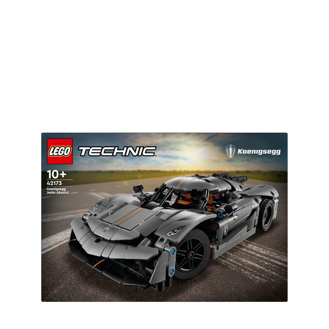 Lego Koenigsegg Jesko Absolut Gray Hypercar 42173