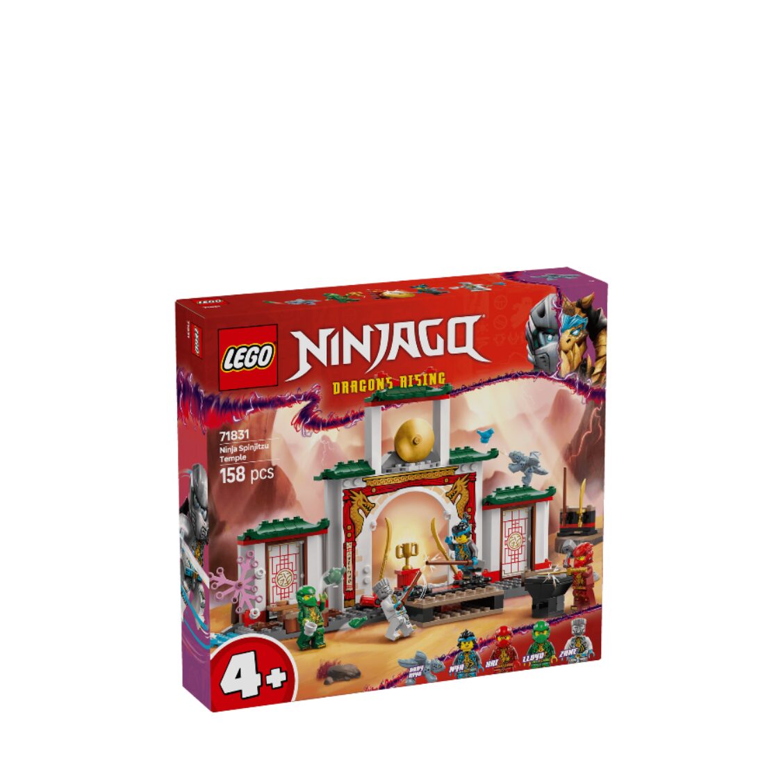 Lego Ninja Spinjitzu Temple 71831