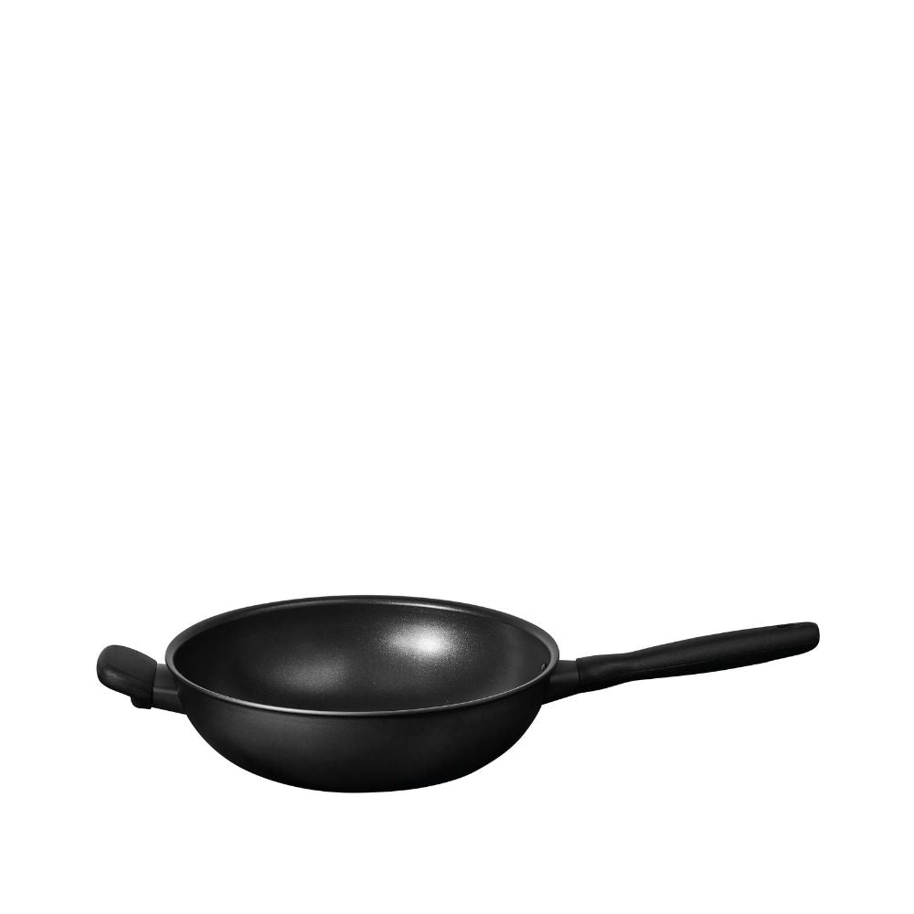 Meyer Midnight Nonstick 28cm Stirfry with Helper Handle 85078