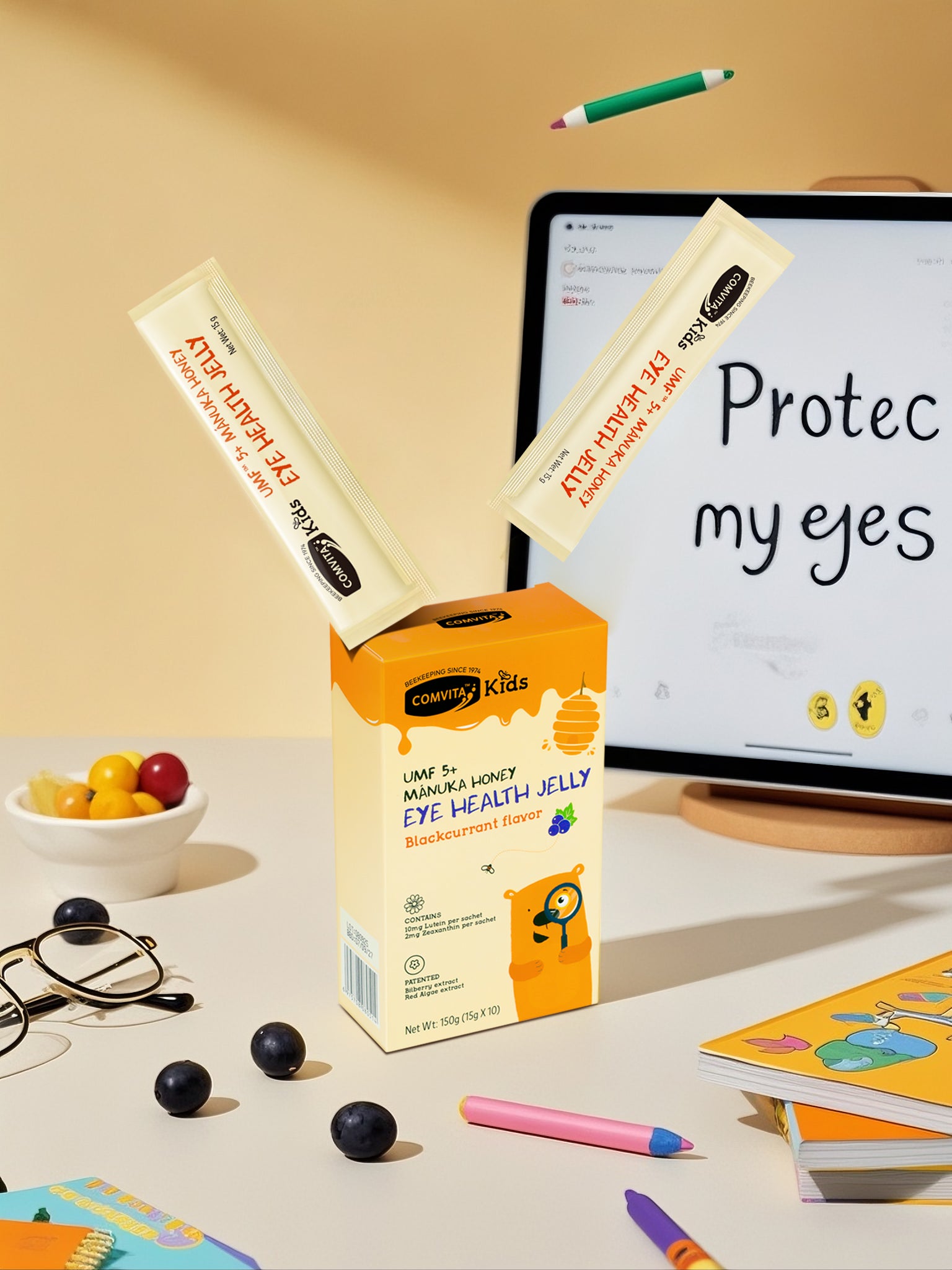 Comvita Kids Eye Health Jelly (10 x 15g)