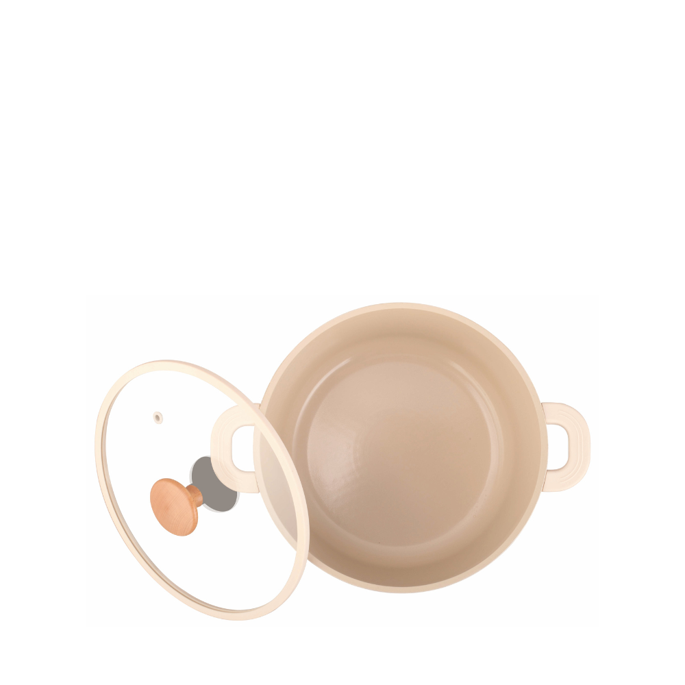 La Gourmet Shogun Ivory Ceramic 24cm Casserole LGSNIY422439