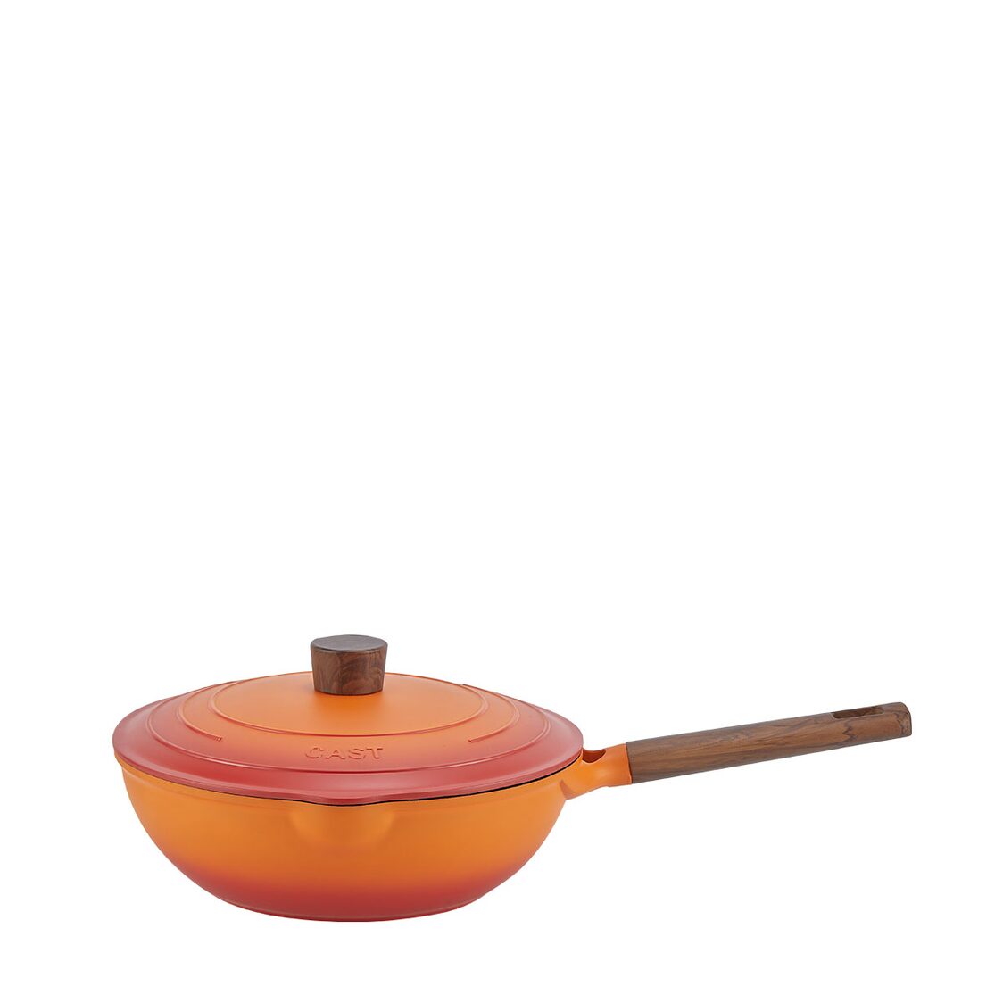 La Gourmet Shogun Flame 28Cm Marble Wok W Lid 410160