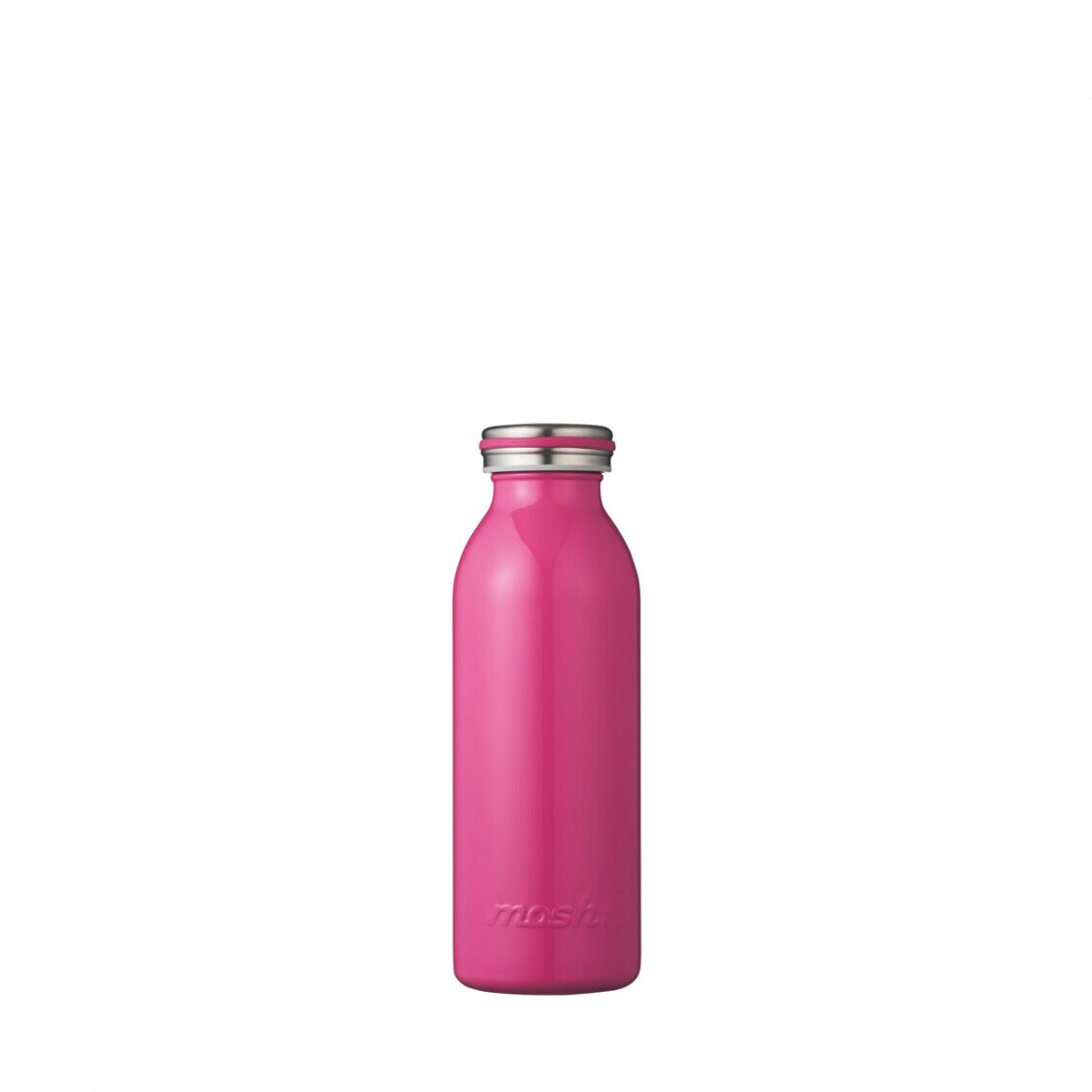 Mosh Stainless Steel Light Weight Bottle (450ml) - Pink