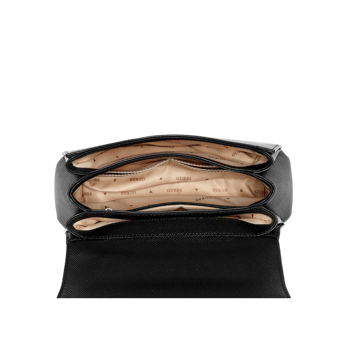 Guess Rosalba Convertible Crossbody Flap,Black