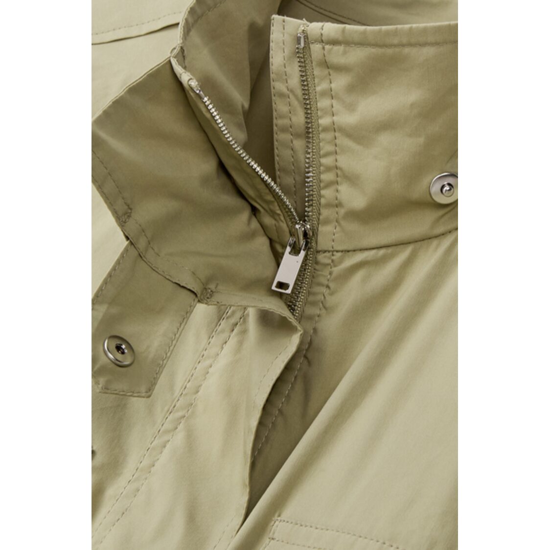 Voice Of Voices Pocket Detailed Sleeveless Dress Beige