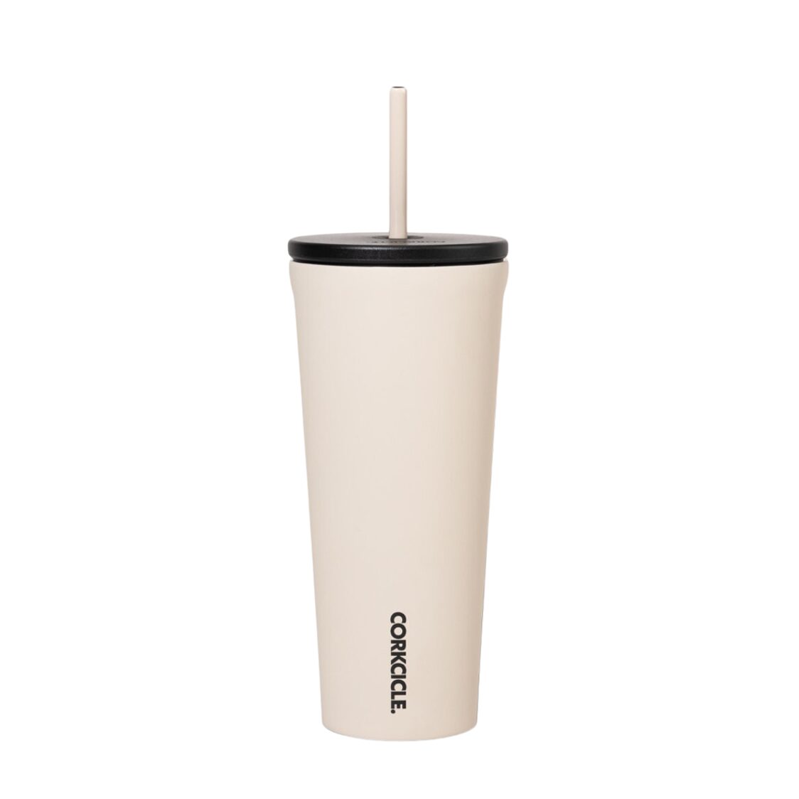 Corkcicle 24oz Cold Cup With Straw - Latte
