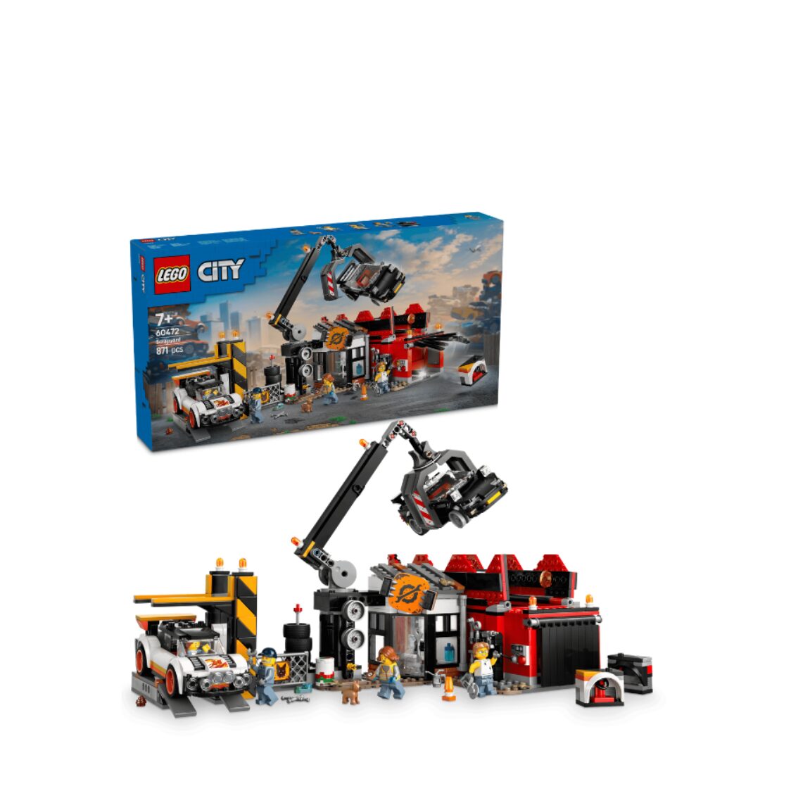 Lego Scrapyard with Cars 60472