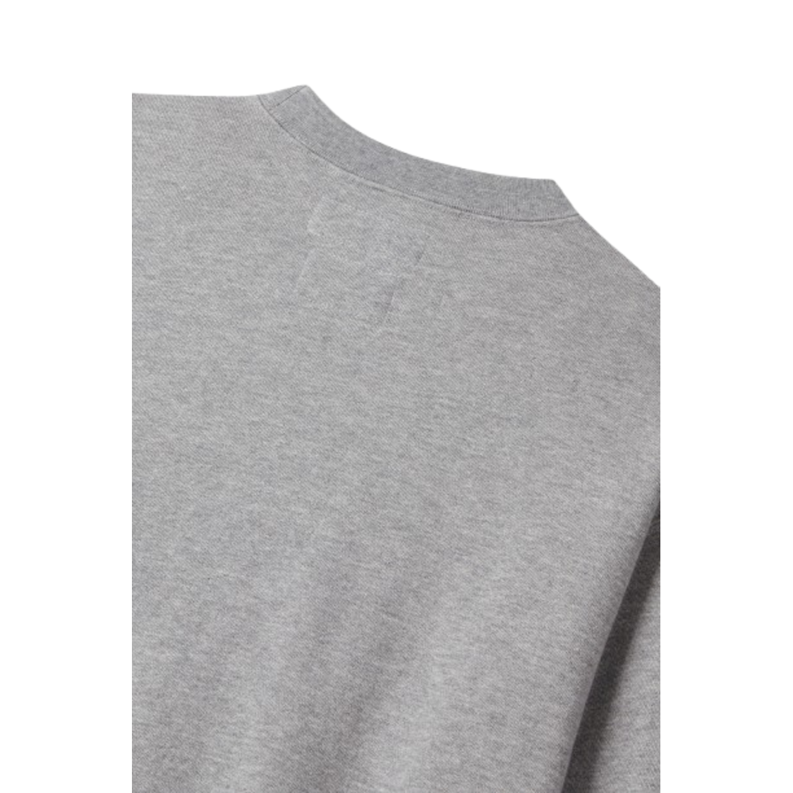 Man On The Boon Terry Sweat Crew Grey