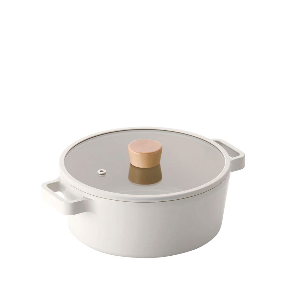 Neoflam Fika 24cm Casserole W/glass Lid