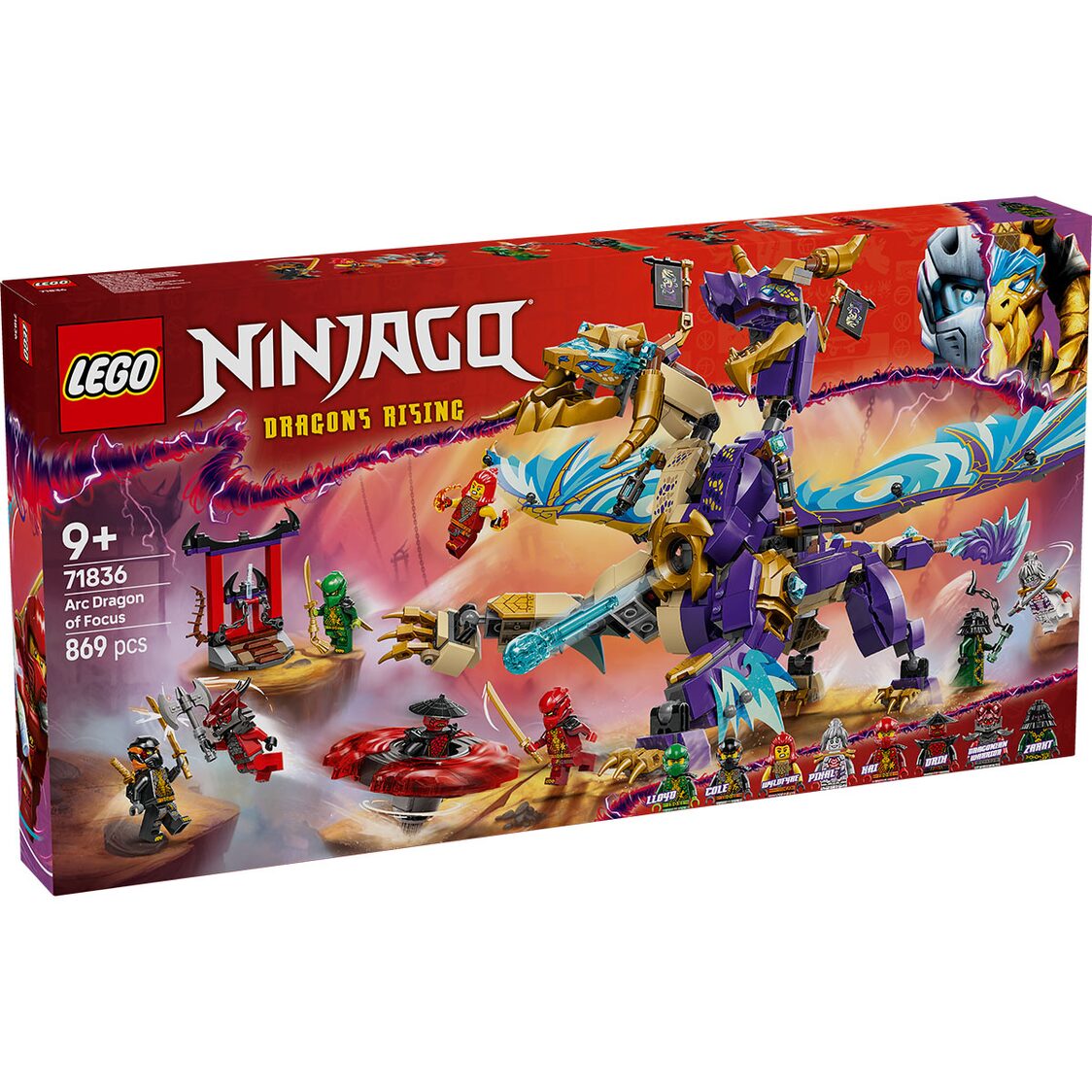 Lego Arc Dragon of Focus 71836