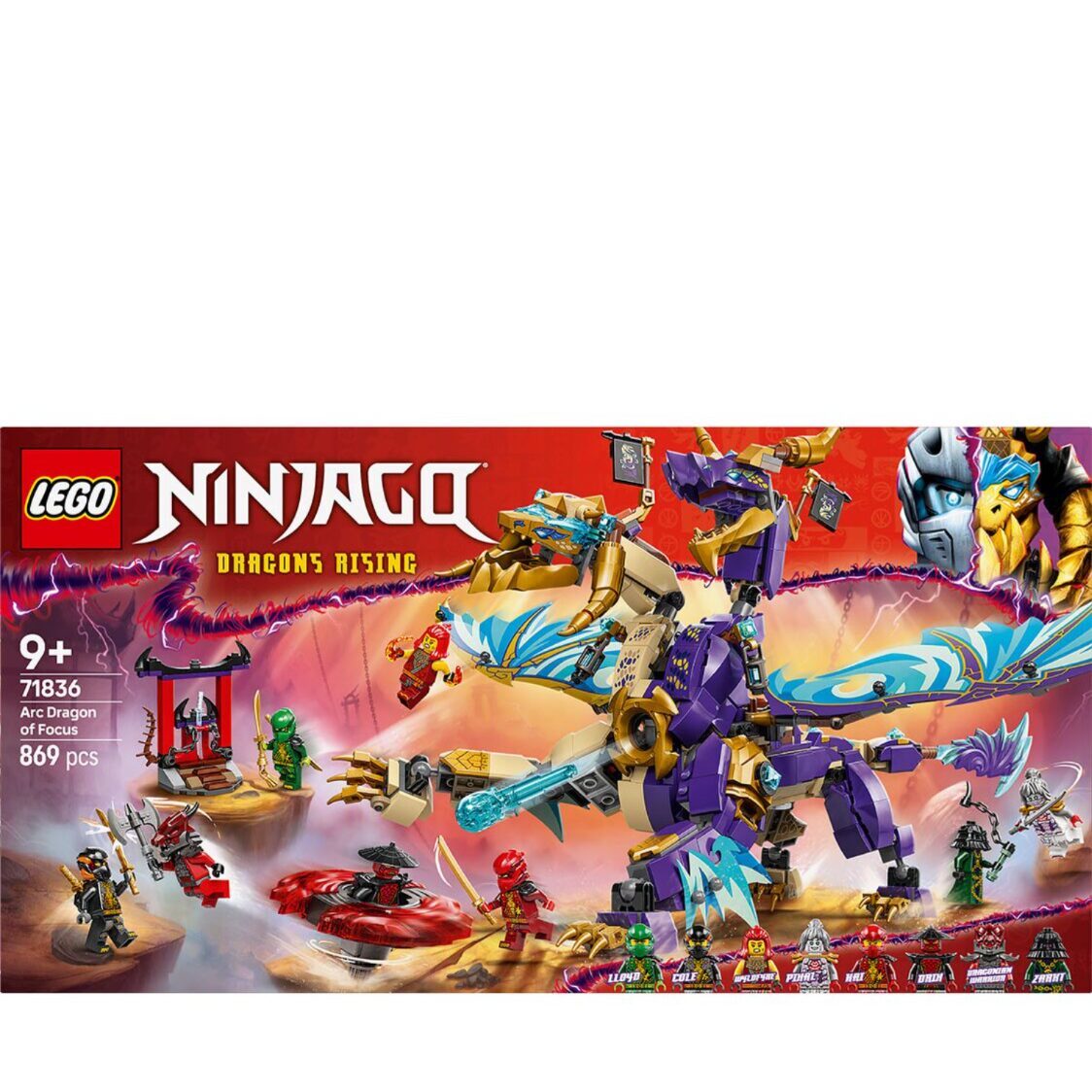 Lego Arc Dragon of Focus 71836