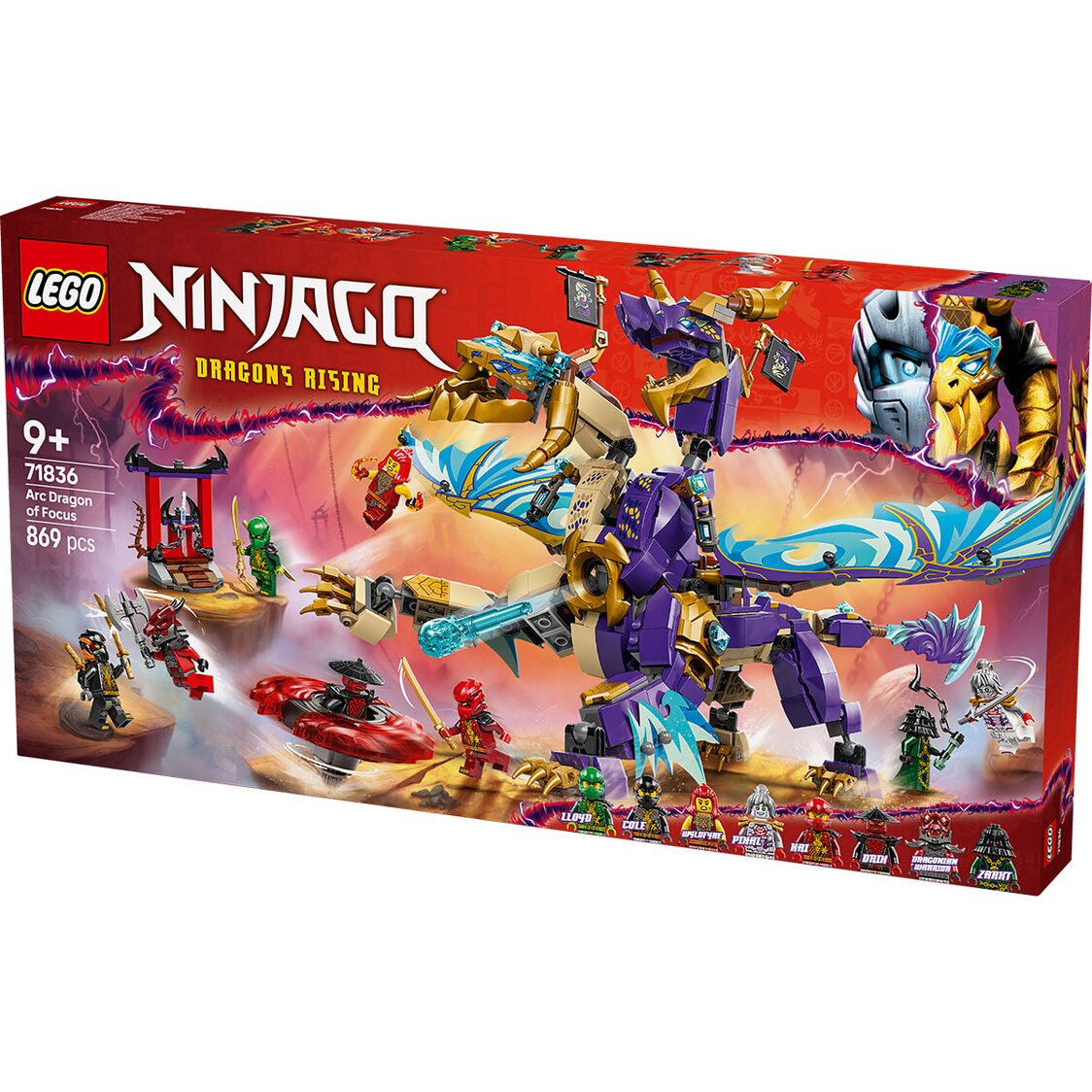 Lego Arc Dragon of Focus 71836