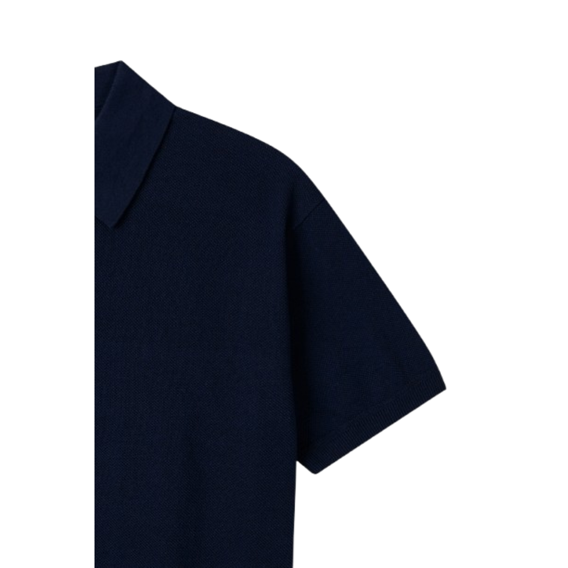 Man On The Boon Texture Relax Fit Polo