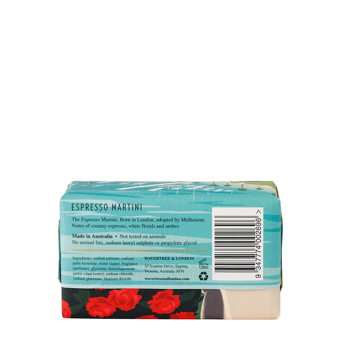 Wavertree & London Espresso Martini Soap Bar 200g