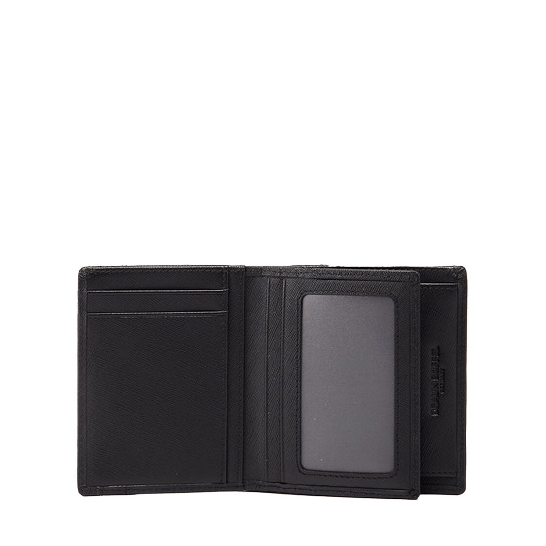 Braun Buffel Unire Bi-Fold Wallet With Coin Compartment Black