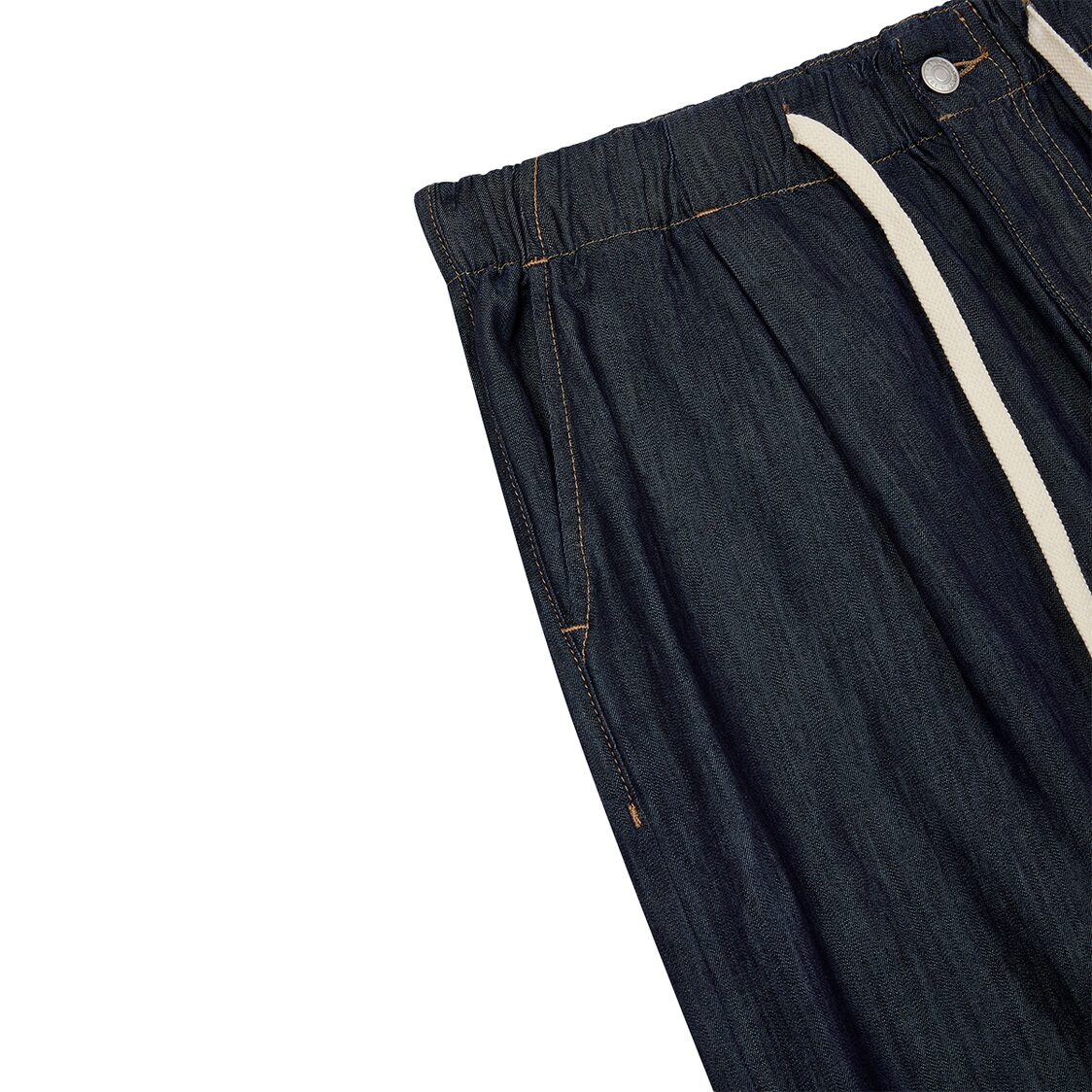 Studio Tomboy Drawstring Half Denim Indigo