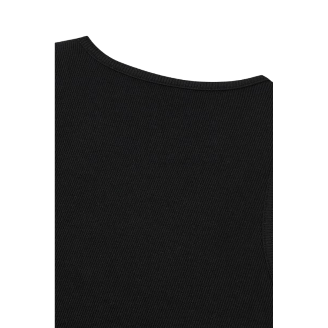 Voice Of Voices Chain Sleeveless Tshirt Black