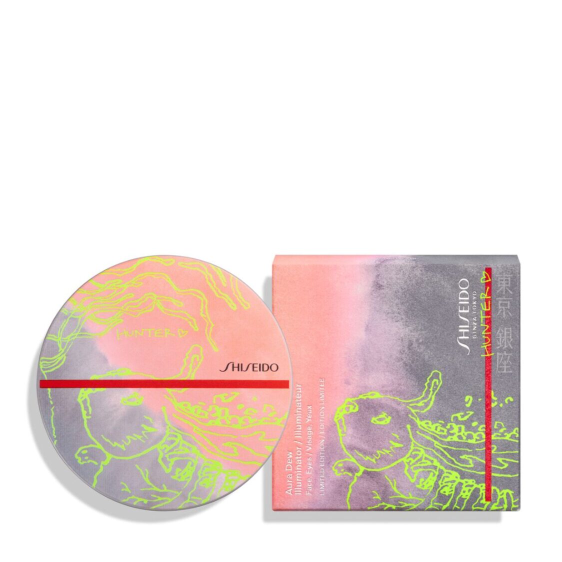 Hunter x SHISEIDO Aura Dew Illuminator in #10 Tsukuyomi