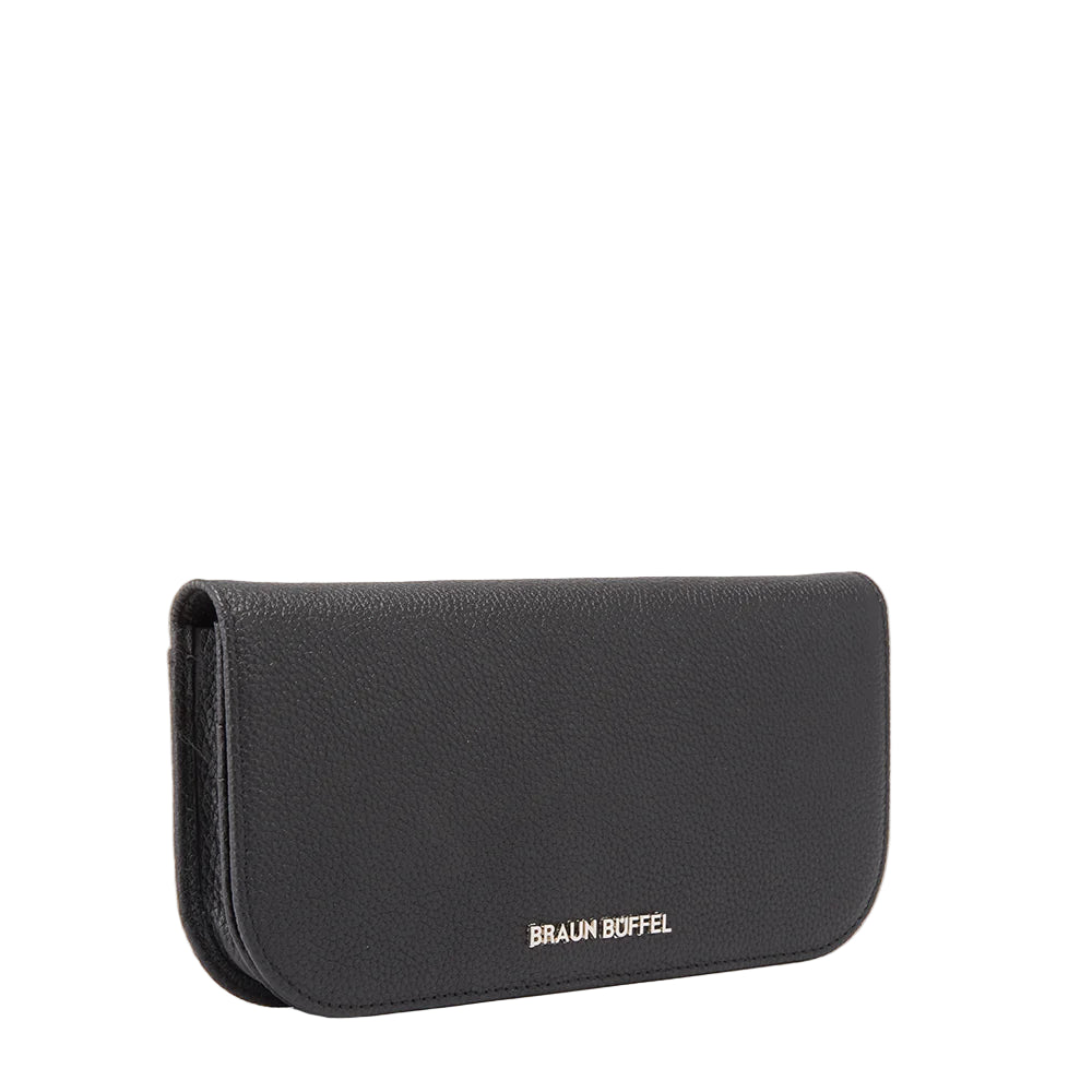 Braun Buffel Petals Bi-Fold Long Wallet With Zip