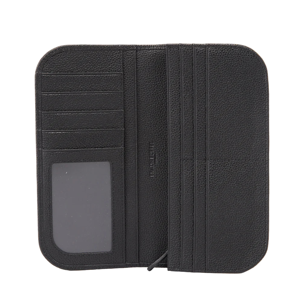 Braun Buffel Petals Bi-Fold Long Wallet With Zip