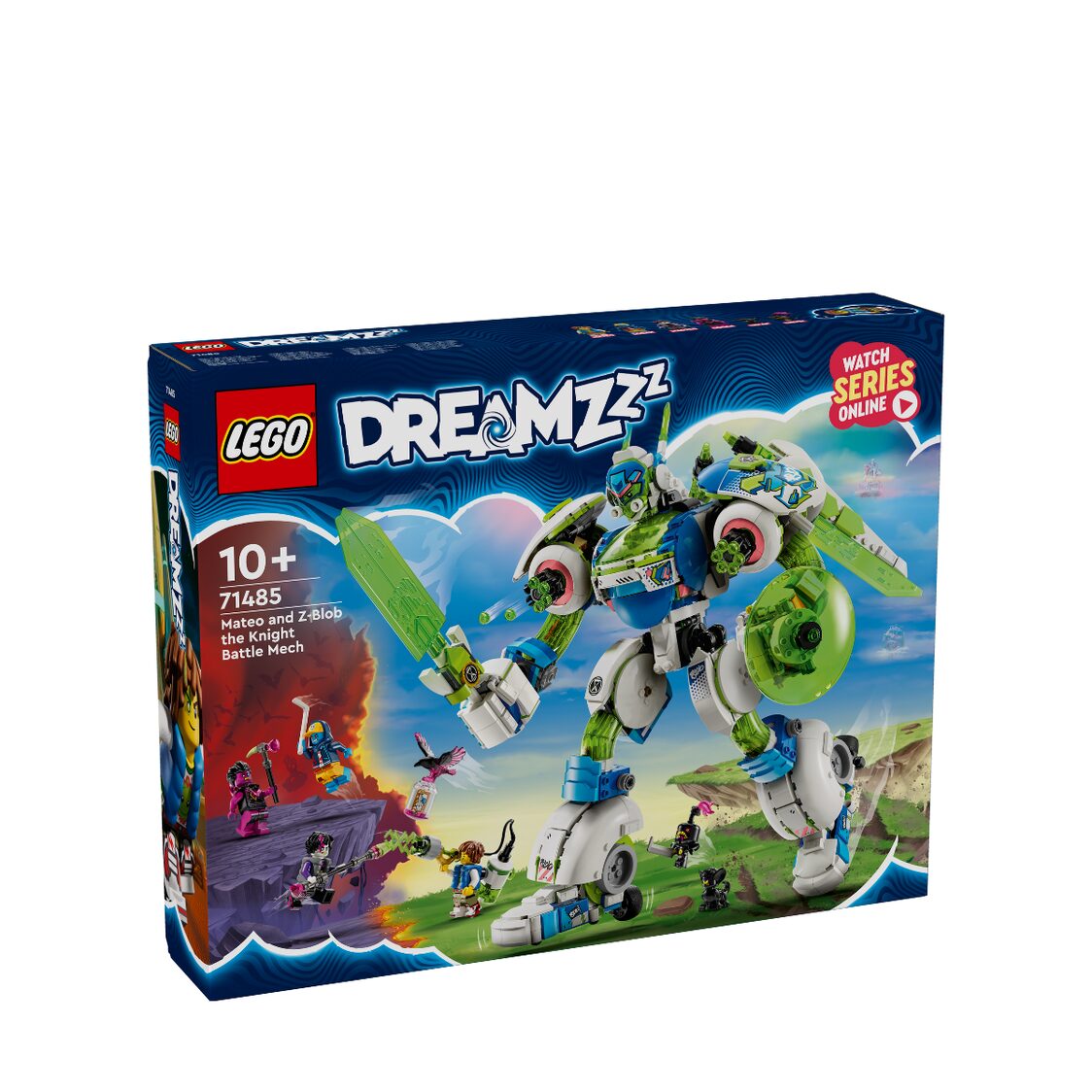Lego Mateo and Z-Blob the Knight Battle Mech 71485