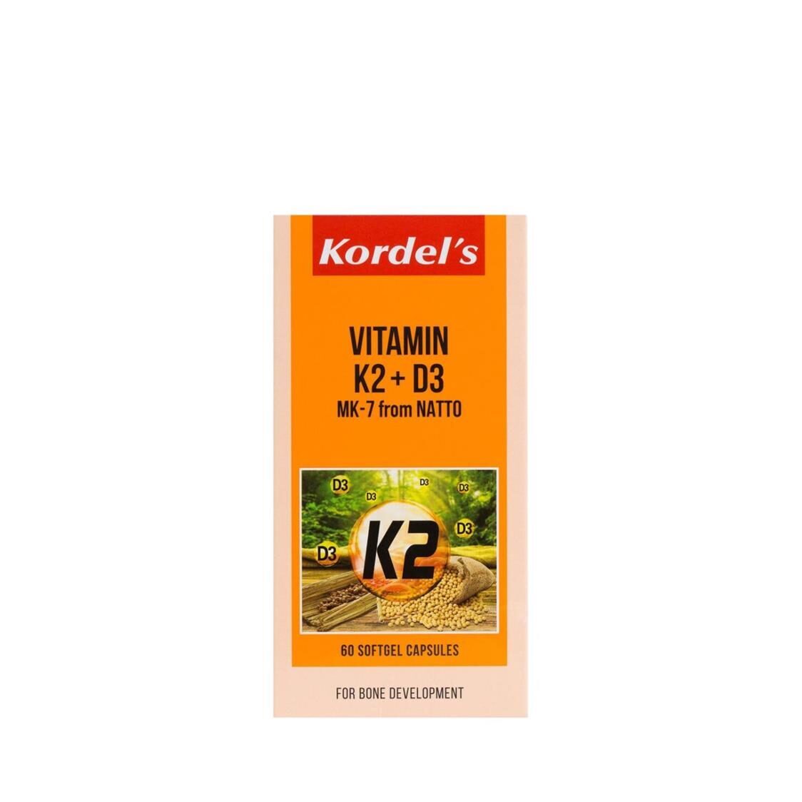 Kordel's Vitamin K2 + D3 60's
