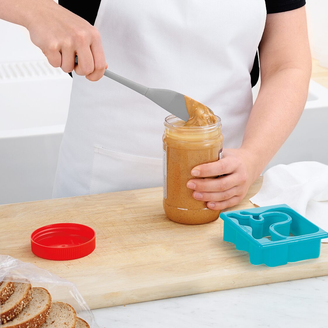 Tovolo Flex-Core All Silicone Jar Scraper