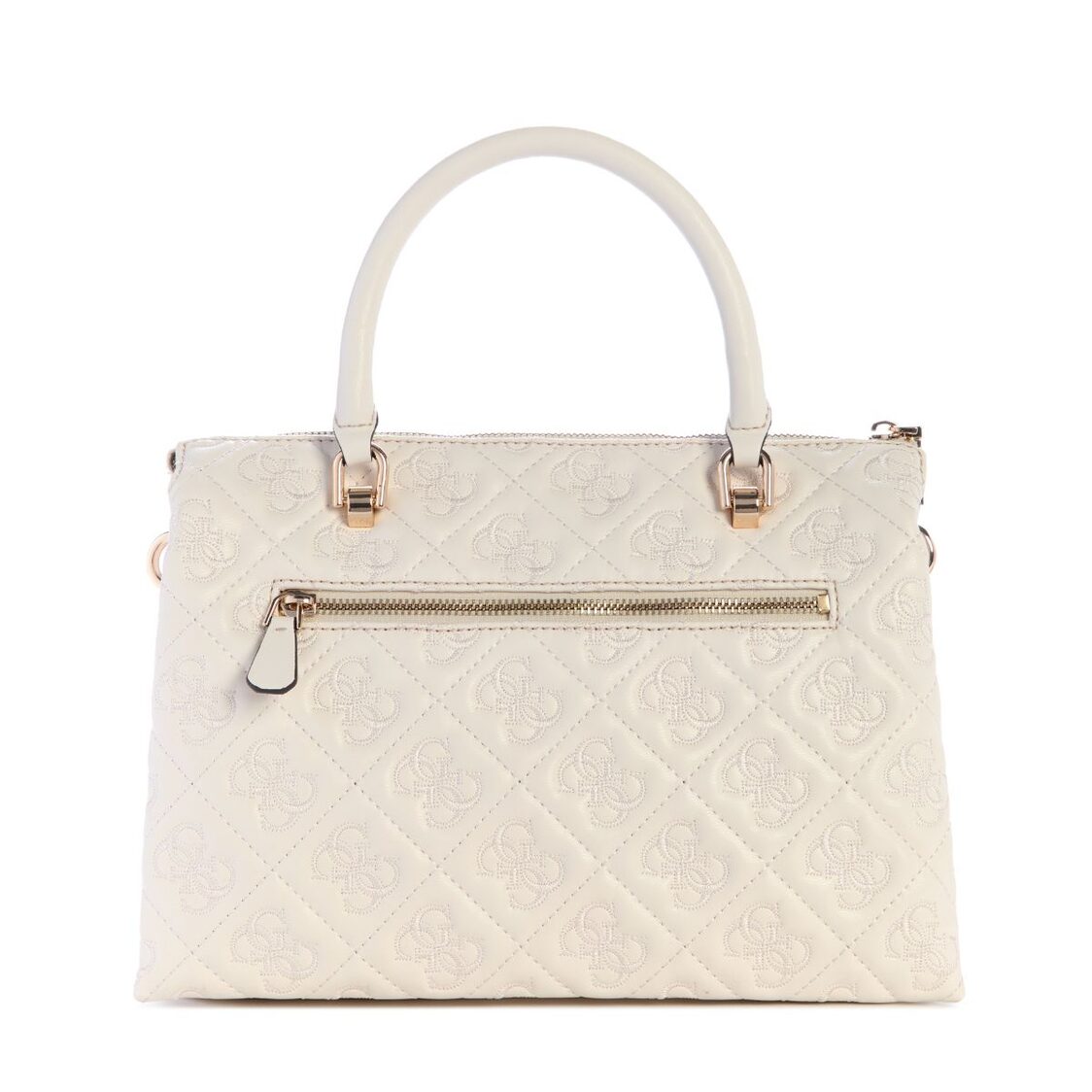 ADELASIA MULTI COMP SATCHEL,OFF WHITE