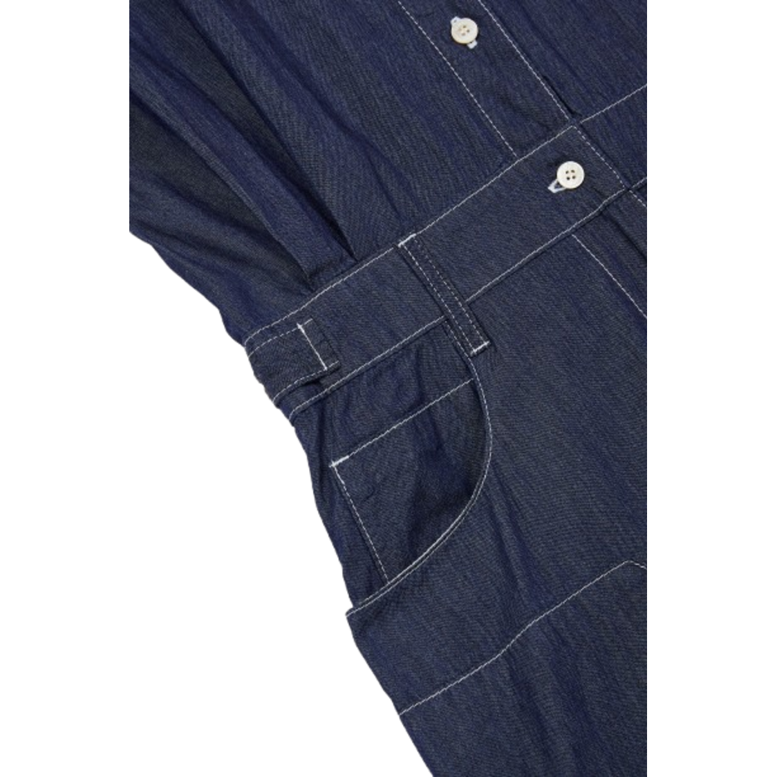 Studio Tomboy One Pocket Jumpsuit Blue