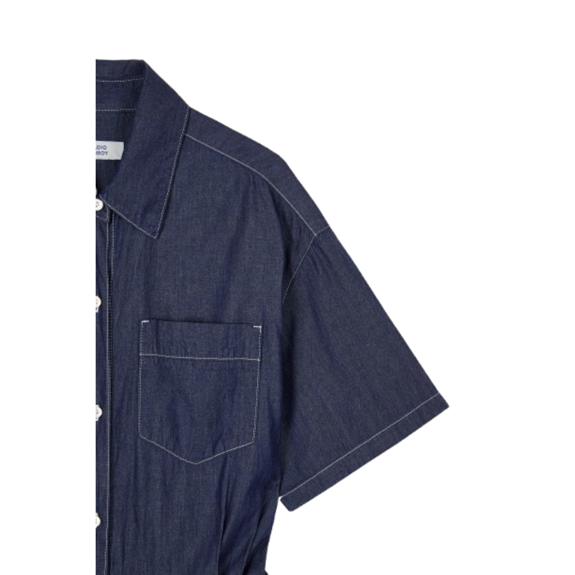 Studio Tomboy One Pocket Jumpsuit Blue