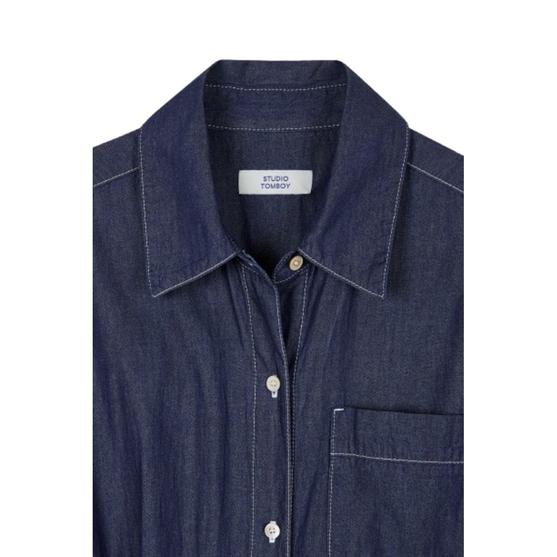 Studio Tomboy One Pocket Jumpsuit Blue