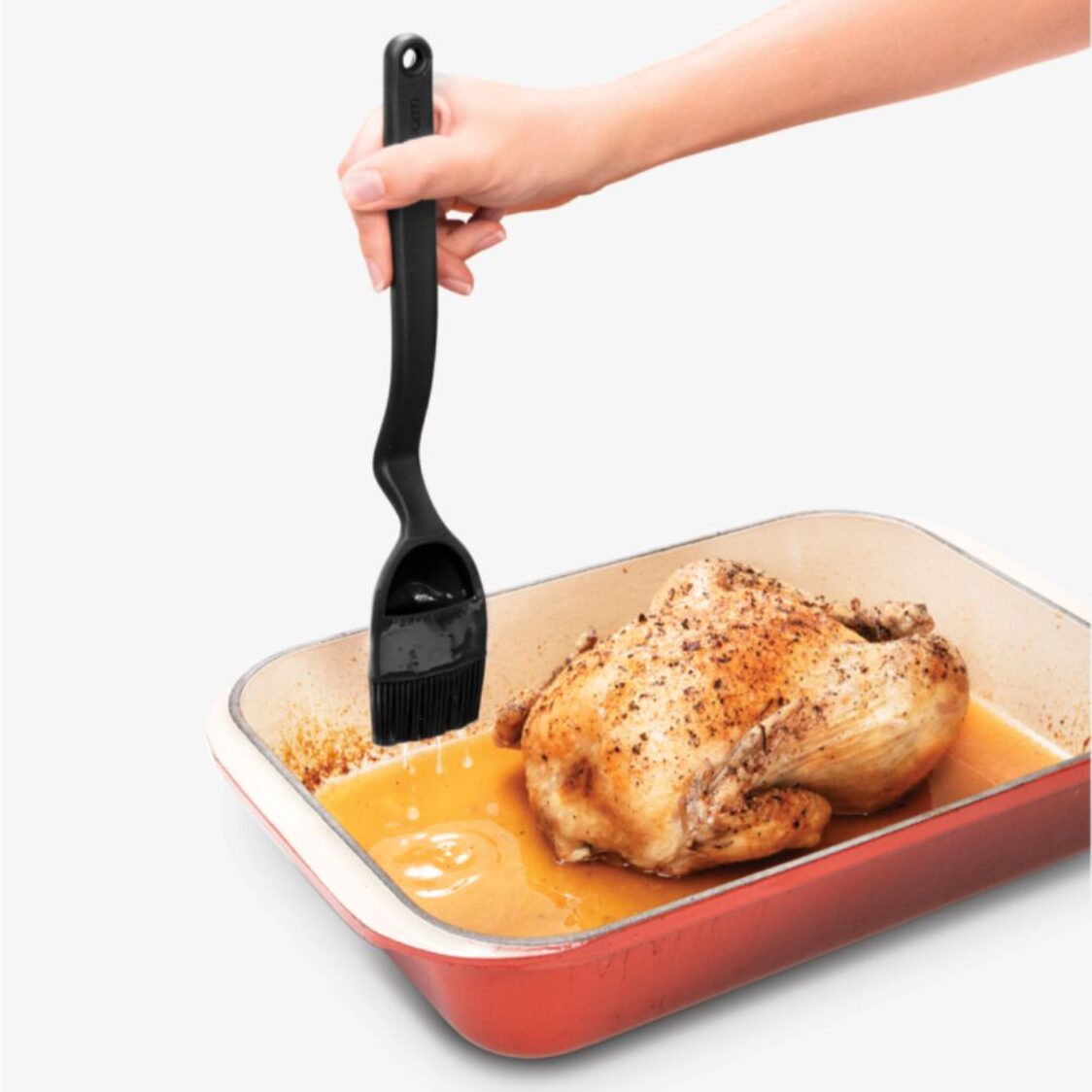 Dreamfarm Nylon/Silicone Basting Brush Black Brizzle