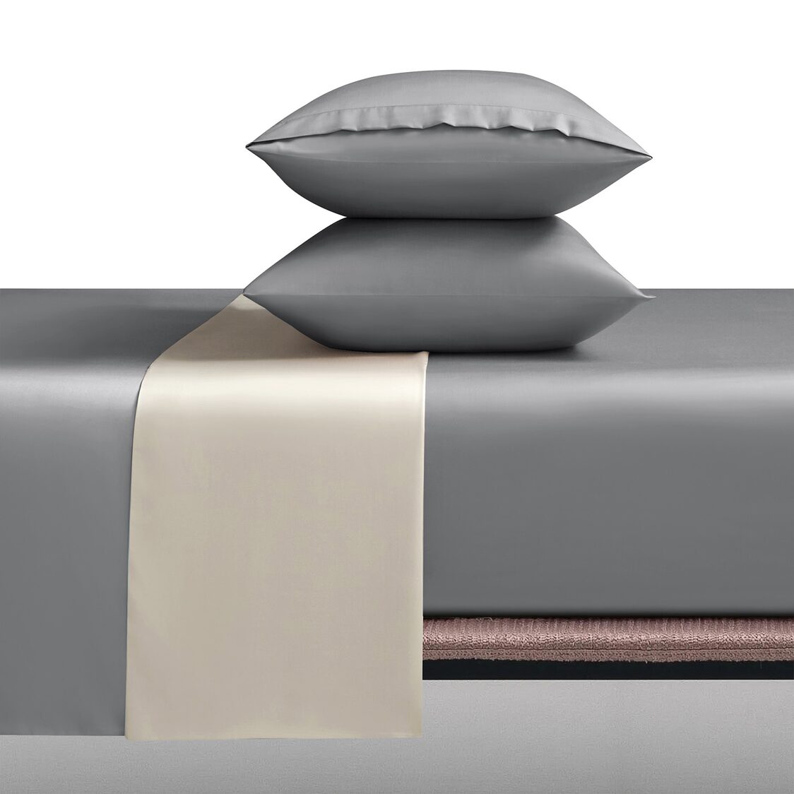 Intero Eniz4 Fitted Sheet Set - Grey