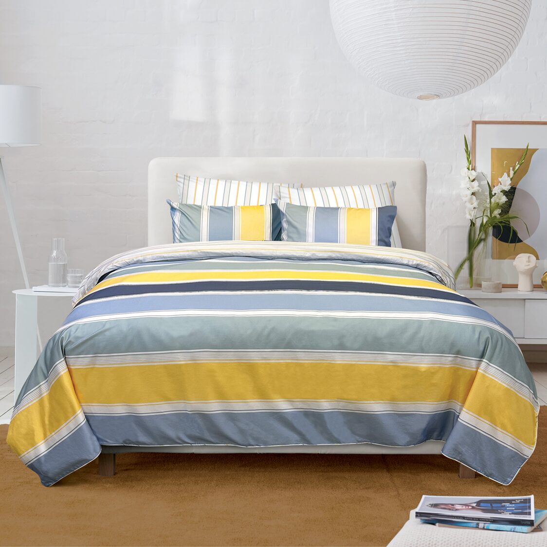 Esprit 100% Cotton Luster Sateen Comforter 1200TC Alvar