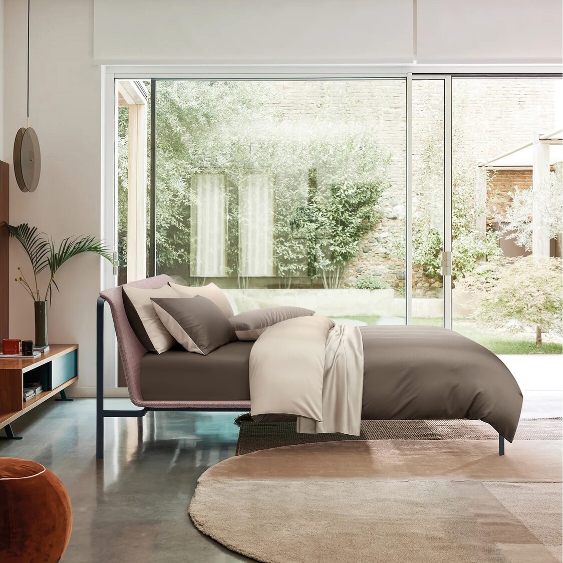 Intero Eniz4 Fitted Sheet Set - Hazelnut