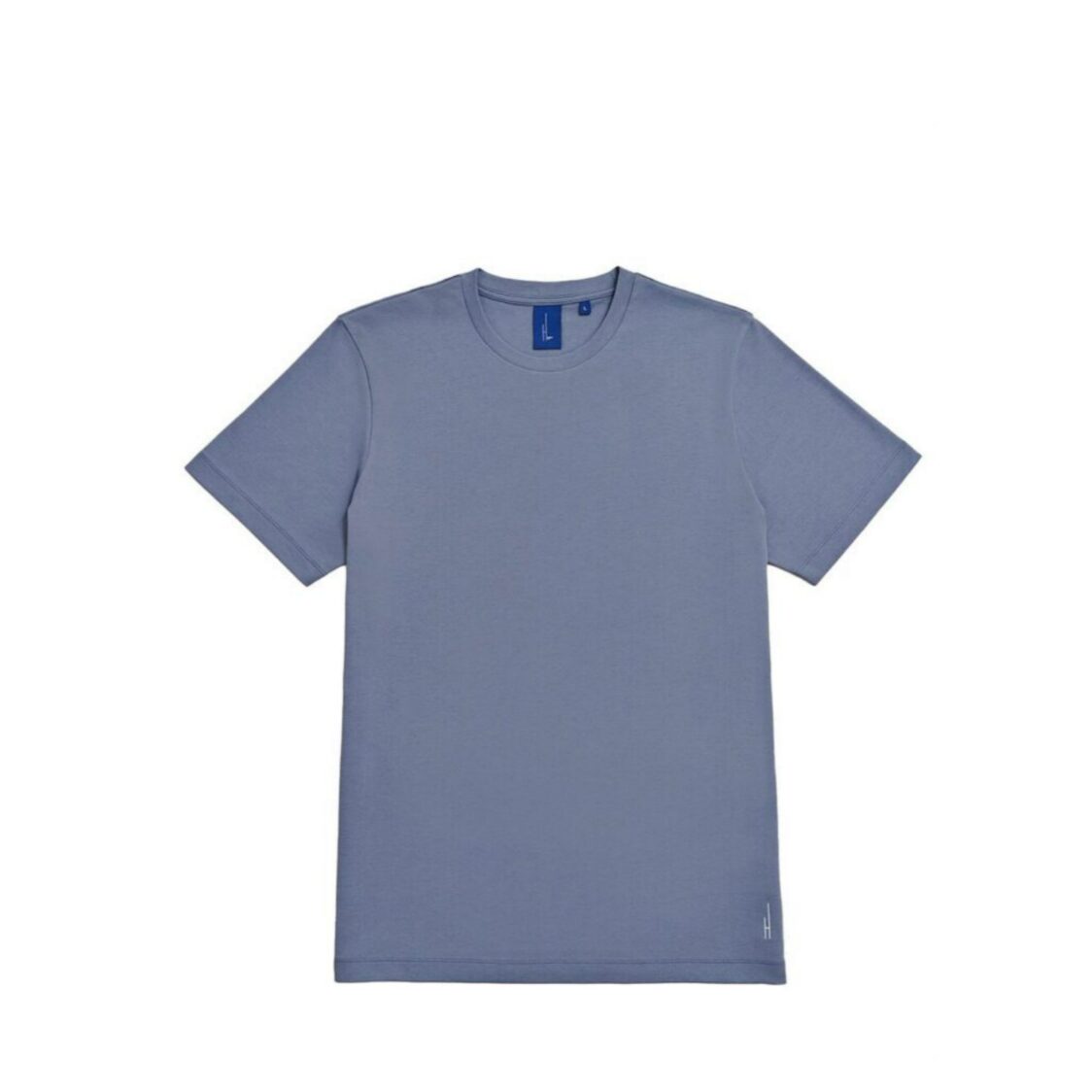 Highr Pima Cotton Tee Dusty Blue
