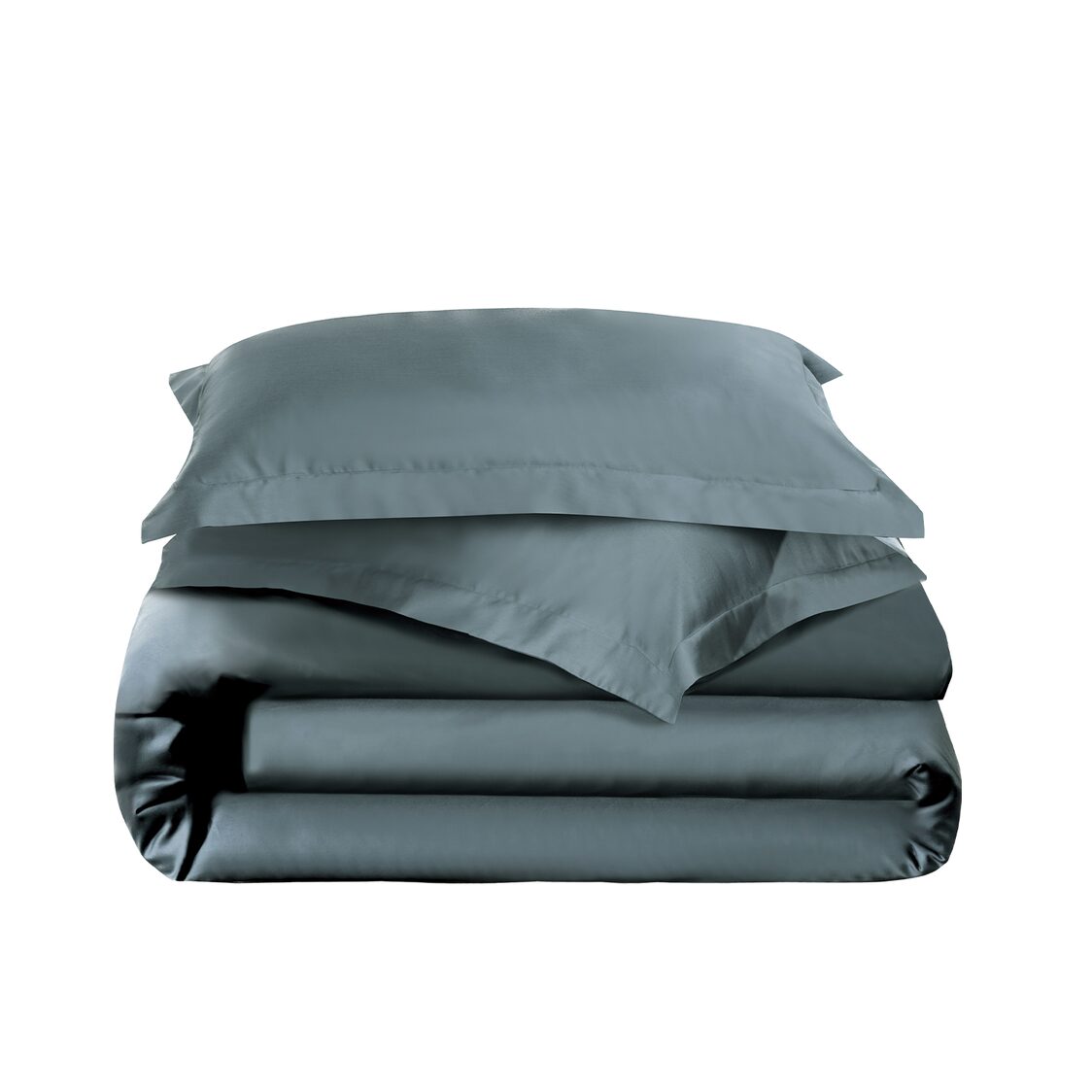 Bellami Tencel Organic Cotton Heirloom Solid 1300TC Fitted Sheet / Bedset - Cloudy Willow