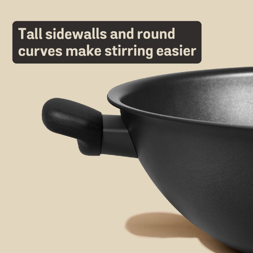 Meyer Midnight Nonstick 36cm Chinese Wok 82009