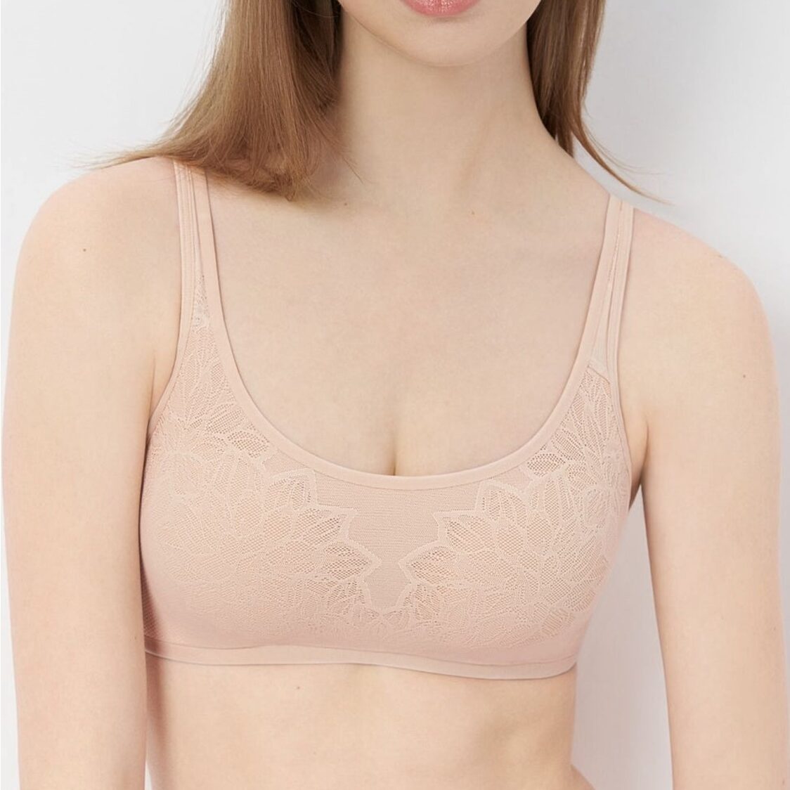 Triumph Fit Smart Non-Wired Bra 02 Nude Beige