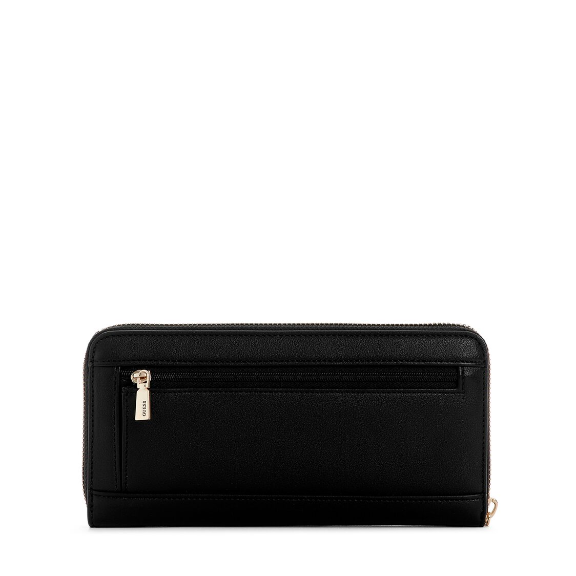 Guess Zaria Slg Large Zip Around - Black