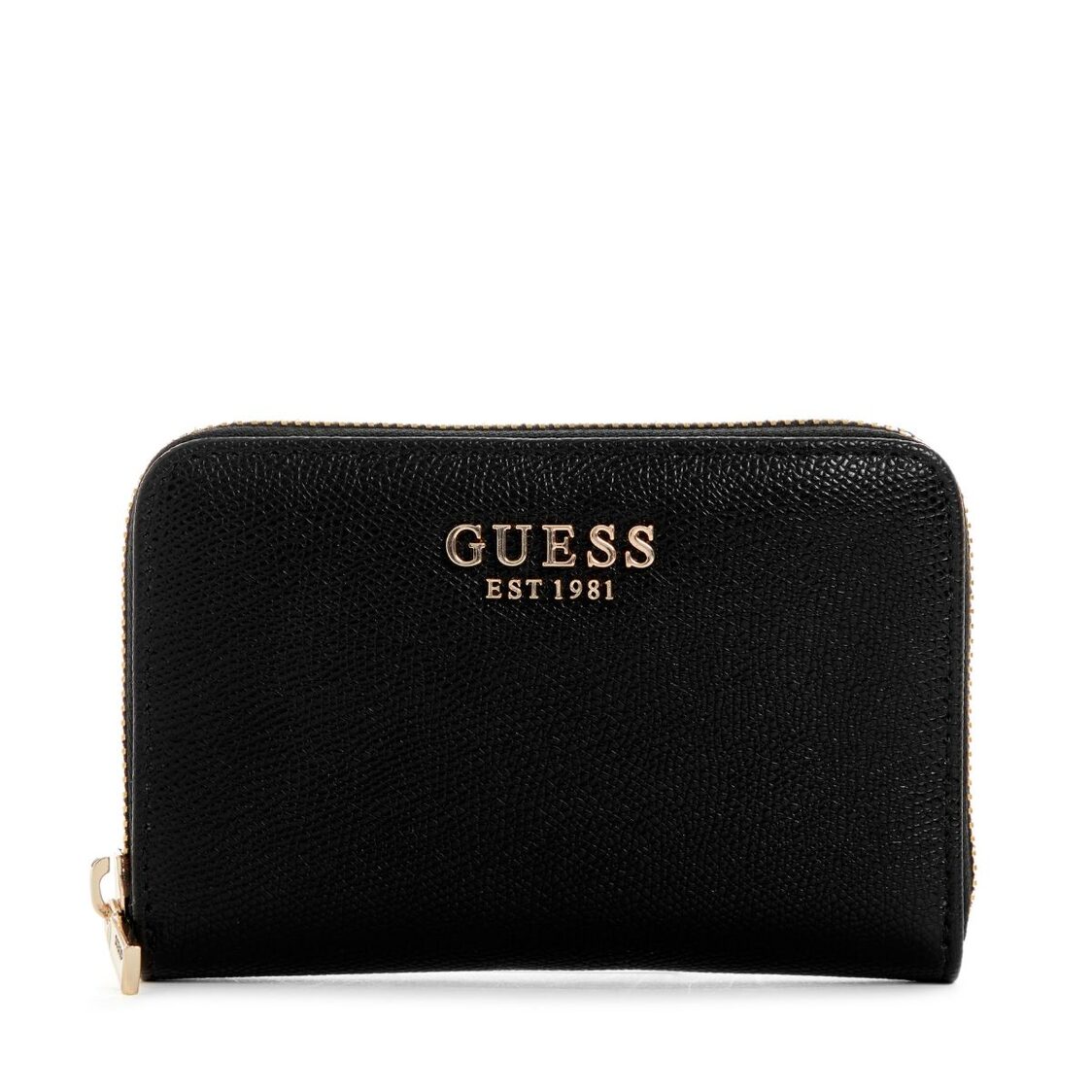Guess Amorette Slg Med Zip Around - Black