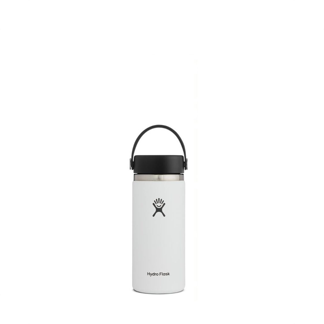 Hydro Flask Wide Mouth Flex Cap White